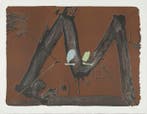 Antoni Tapies (1923-2012) - Grand M avec taches, Antiek en Kunst, Antiek | Overige Antiek