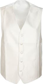 Suitable Trouwgilet V-Design Off-White maat 48 Heren, Verzenden, Nieuw, Suitable
