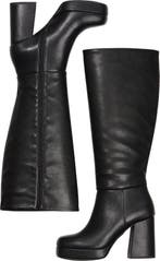 2dekans | Bullboxer - Boot - Dames - Zwart - 40 - - 40, Kleding | Dames, Schoenen, Bullboxer, Ophalen of Verzenden, Zo goed als nieuw