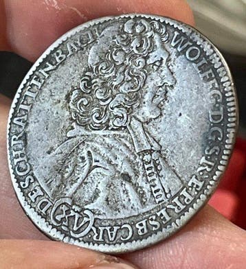 Bohemia, Olomouz Wolfgang von Schrattenbach. 15 Kreuzer 1716