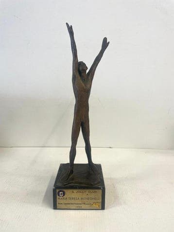 Silvio Gazzaniga (1921-2016) - sculptuur, Trofeo Jolly Club