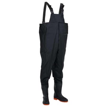 vidaXL Waadpak met laarzen maat 39 zwart, Verzenden, Nieuw