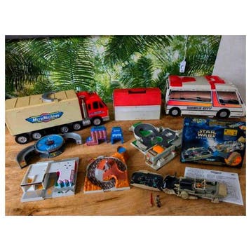 Grote verzameling Vintage Micro Machines Collectie – Grote