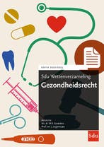 Sdu Wettenverzameling Gezondheidsrecht 2022 20 9789012408240, Zo goed als nieuw