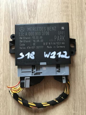 PDC module controller Mercedes W212 A0009003706, Verzenden, Gebruikt