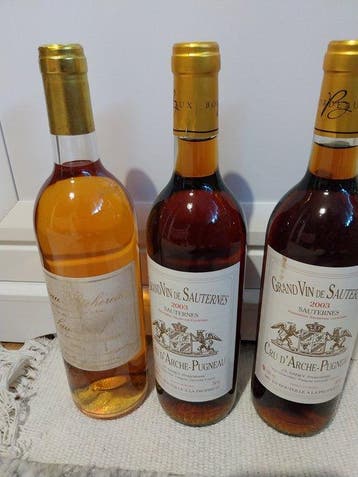 2003 Cru dArche-Pugneau (2x) & 1992 Château Béchereau -, Nieuw