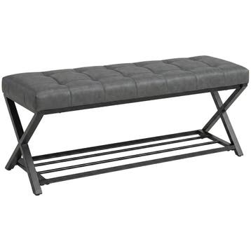 Schoenenbank, Entreebank Met Kunstleren Bekleding, Opslag To, Verzenden, Nieuw
