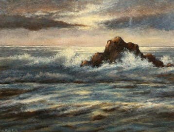 Giusy Froldi (XX) - Marina ligure, Antiek en Kunst
