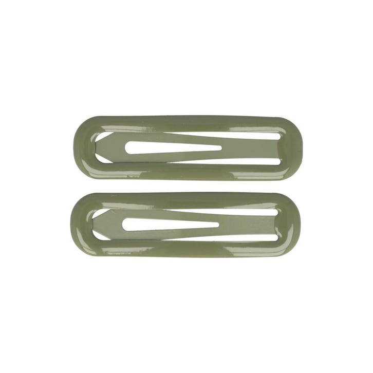 Haarspeld Klikklak 7cm - Epoxy - Groen- Set van 2, Sieraden, Tassen en Uiterlijk, Uiterlijk | Haarverzorging