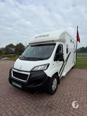 Unieke kans! Nieuwstaat Equitrek 4.400KM! Geen BTW!, Ophalen, Zo goed als nieuw, Polyester, 2-paards trailer