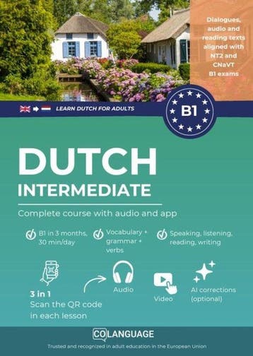 9791388253942 Learn Dutch B1 intermediate. Complete cours..., Verzenden, Nieuw, Colanguage Academy