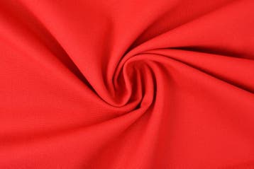 Katoen canvas 350 g/m² Rood - rol 10 meter, Verzenden, Nieuw, Rood