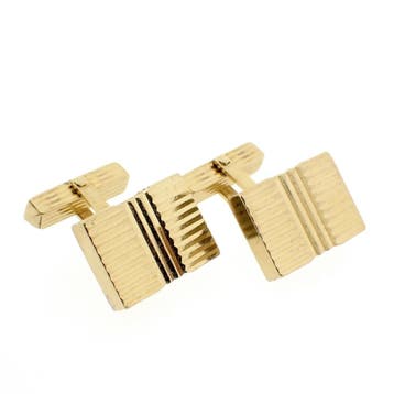 Gouden manchetknopen, Sieraden, Tassen en Uiterlijk, Manchetknopen, Ophalen of Verzenden, Gebruikt, Goud