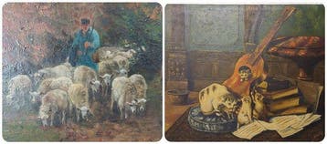 Belgische school (XX) - Dieren, Antiek en Kunst
