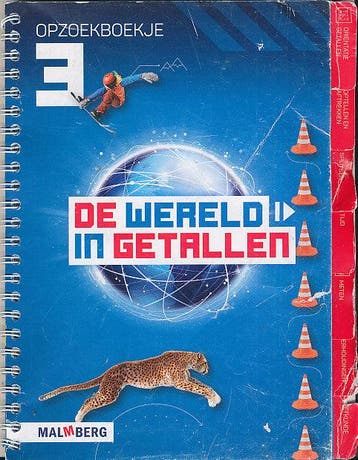 De wereld in Getallen versie 5 Opzoekboekje groep 3 (B keuze, Verzenden, Nieuw