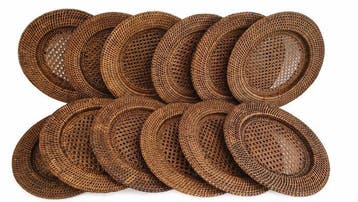 TOGO - Flamant - Onderbord (12) - Bamboe, canework,