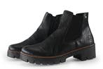 Rieker Chelsea boots in maat 41 Zwart, Kleding | Dames, Schoenen, Verzenden, Zwart, Overige typen, Zo goed als nieuw