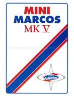 1992 MINI MARCOS BROCHURE ENGELS, Nieuw, Author