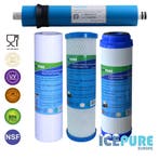 Omgekeerde Osmose Vervangingsset met 75 GPD Membraanfilter, Verzenden, Nieuw