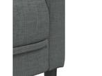 vidaXL Fauteuil - Stof - Donkergrijs - 69x76,5x74,5 cm, Verzenden, Nieuw