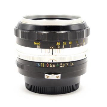 Nikon 50mm F1.4 Nikkor-S Auto Nippon Kogaku Japan F-Mount, Audio, Tv en Foto, Fotografie | Lenzen en Objectieven, Gebruikt, Nikon