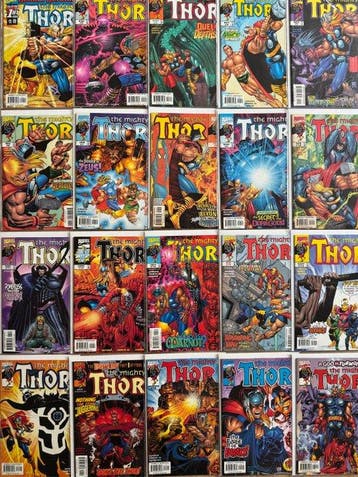 The Mighty Thor - The Mighty Thor - 77 Almost complete run, Nieuw