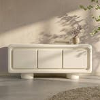 *WOONWINKEL* Wit Dressoir Organisch Betonlook, Verzenden, Nieuw