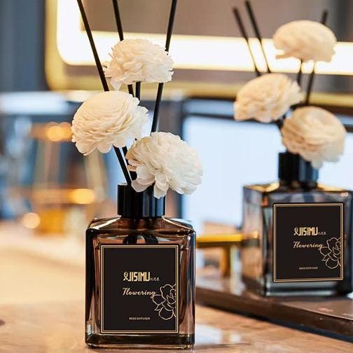 Jasmijn Riet Diffuser 50 ml met Geurstokjes voor Huis, Huis en Inrichting, Woonaccessoires | Kandelaars en Kaarsen, Nieuw, Verzenden