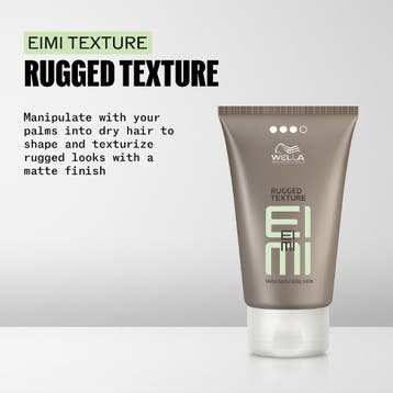 Wella EIMI Rugged Texture Paste 150ml, Ophalen of Verzenden, Nieuw, Gel, Wax, Haarlak of Mousse