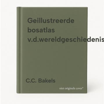Geillustreerde bosatlas v.d.wereldgeschiedenis - C.C. Bakels, Verzenden, Gelezen, C.C. Bakels