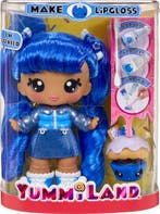 Yummiland pop met lipglossdiertje - Rory Blueberry - 25 cm, Kinderen en Baby's, Speelgoed | Poppen, Ophalen of Verzenden, Nieuw