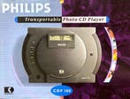 Philips CDF-100 – Draagbare CD-speler (In doos), Verzenden, Zo goed als nieuw