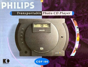 Philips CDF-100 – Draagbare CD-speler (In doos), Verzenden, Zo goed als nieuw