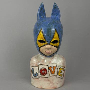 Iwo Rynkiewicz (XX-XXI) - sculptuur, LOVE - hand made - 27, Antiek en Kunst