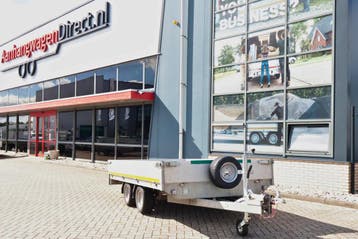 Occassion geremde Eduard plateauwagen - 310x160 cm - 2000, Auto diversen, Ophalen of Verzenden, Nieuw