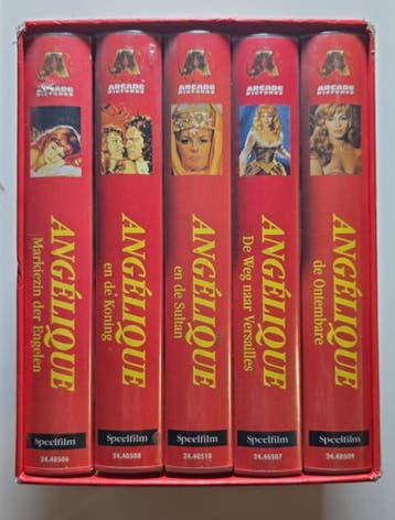ANGÉLIQUE I-V (PLEASE READ REMARKS) (VHS), Cd's en Dvd's, Verzenden, Gebruikt