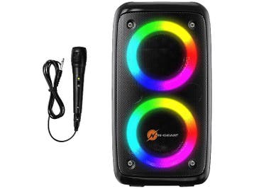 N-gear Partyspeaker Partyspeaker Zwart, Overige merken, Verzenden, Overige typen, Nieuw