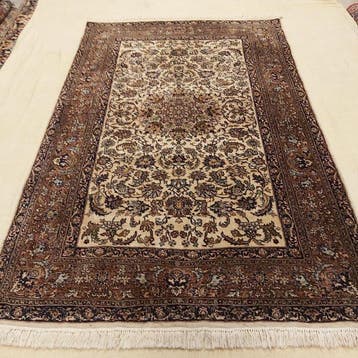 Tapijt - 218 cm - 139 cm - Isfahan-tapijt uit Pakistan, Nieuw