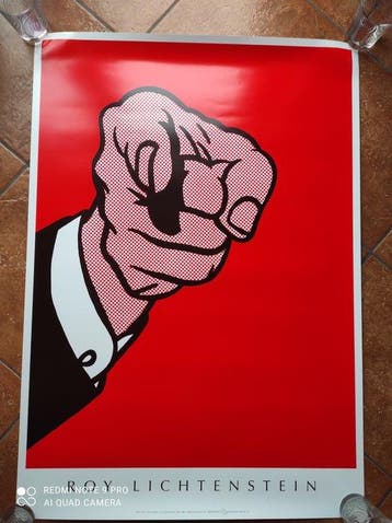 Roy Lichtenstein (after) - Impronteedizioni - Finger Point -
