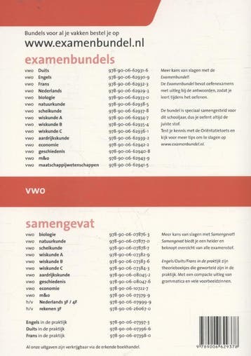 Examenbundel vwo Scheikunde 2016/2017 9789006629378, Verzenden, Gelezen, J.R. van der Vecht