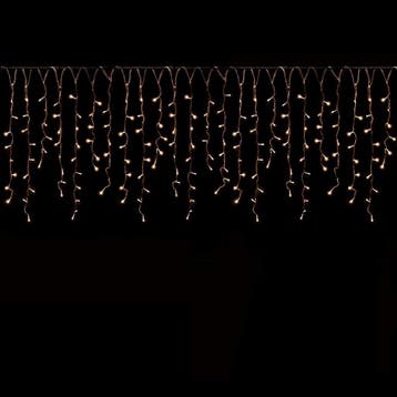 Led gordijn kerst - 10 meter - Warm wit - 400 leds, Ophalen of Verzenden, Nieuw