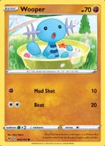 Wooper 083/185 Vivid Voltage, Ophalen of Verzenden, Nieuw, Losse kaart, Foil