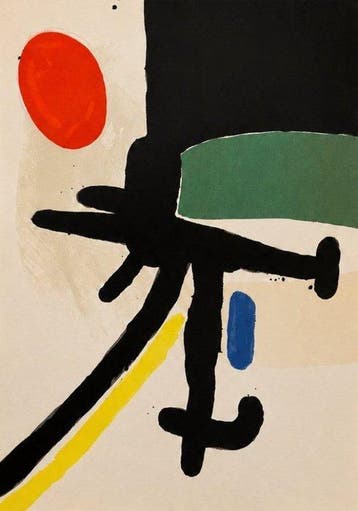 Joan Miro (1893-1983) - El tapis de tarragona