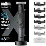 Braun Series X - Baard en lichaamstrimmer voor gezichts en, Verzenden, Nieuw