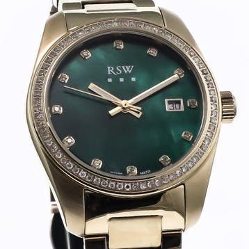 RSW - Swiss Made Diamond Watch - RSWL143-GG-DD-12 - Zonder, Nieuw