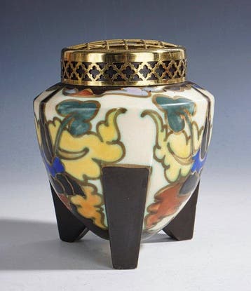 La Céramique Montoise Bergen - Mons - Vaas - Art Deco, Antiek en Kunst