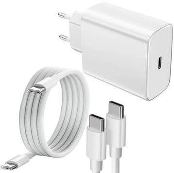 USB-C Oplader – Geschikt voor Samsung Galaxy S25/S24/S23 &, Ophalen of Verzenden, Nieuw