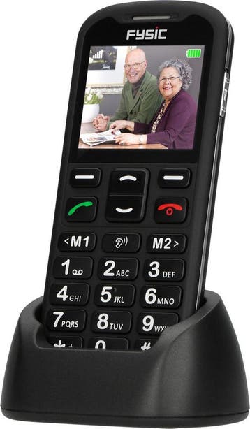 Senioren telefoon - Senioren mobiele telefoon - Senioren GSM, Verzenden, Zo goed als nieuw