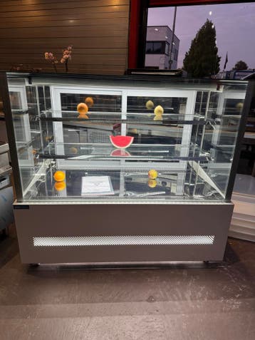Gebaksvitrine 150 cm | Toonbankkast Showroom model, Nieuw zonder verpakking, Bakkerij en Slagerij