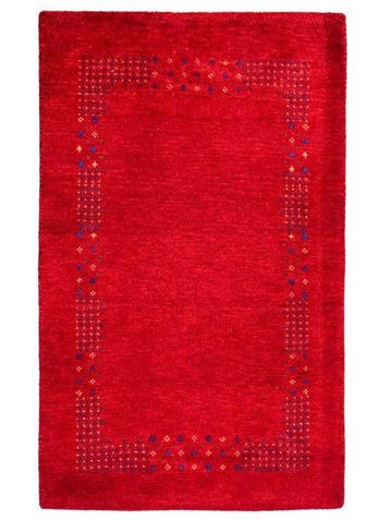 Gabbeh - Vloerkleed - 93 cm - 62 cm - Handgeknoopt uit wol, Nieuw